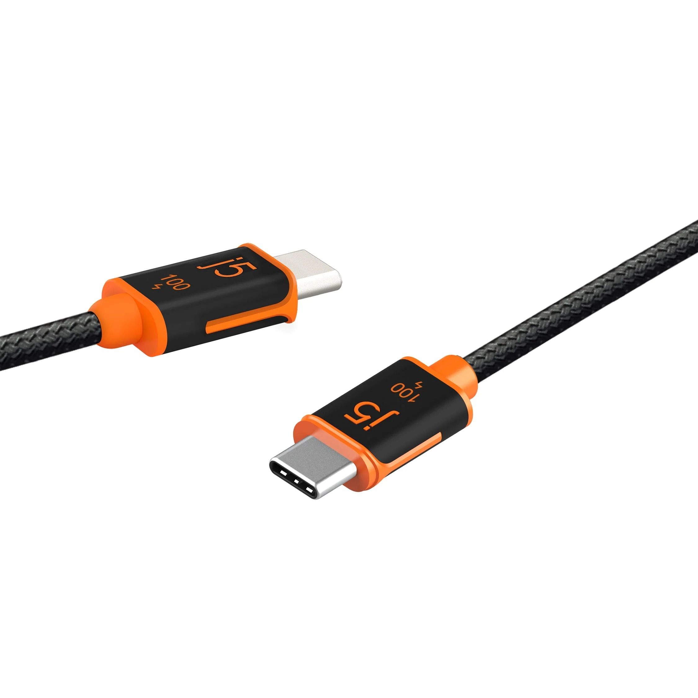 Кабель USB 2.0 480Mbps, 100W(20V5A), C-тато/C-тато, 1.8 м, преміум — фото 2