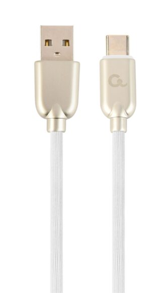 Кабель USB 2.0 A-тато/C-тато, 1 м, преміум, 2.1 А Cablexpert
