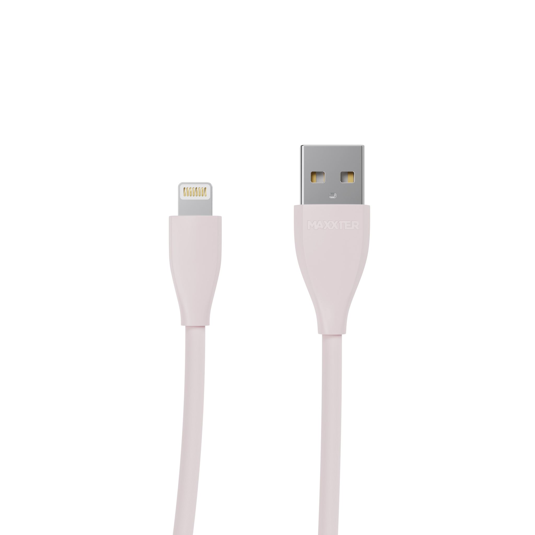 Кабель USB 2.0 А-тато/Lightning, 1.0 м, преміум, 2.4 А Maxxter