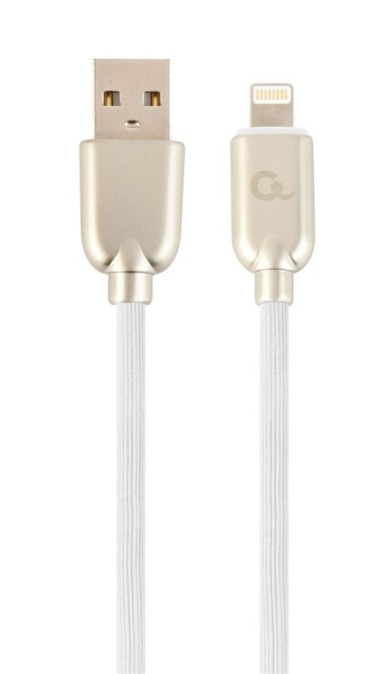 Кабель USB 2.0 А-тато/Lightning, 1 м, преміум, 2.1 А Cablexpert