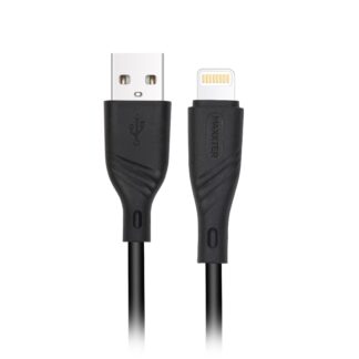 Кабель USB 2.0 А-тато/Lightning, 2 м, 2.4 А Maxxter UB-L-USB-02-2m