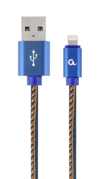 Кабель USB 2.0 А-тато/Lightning, 2 м, преміум, 2.1 А Cablexpert