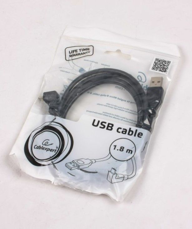 Кабель USB 2.0 A-тато / Micro B-тато, 1.8 м Cablexpert — фото 5