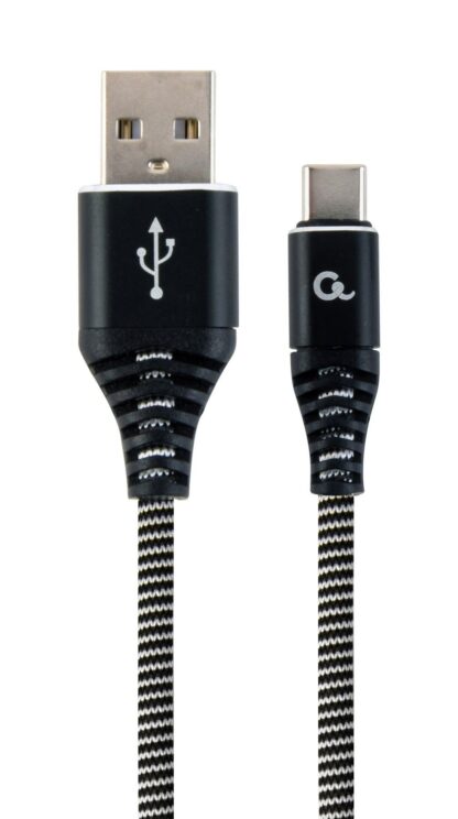 Кабель USB 2.0 A-тато/Type-C тато, преміум, 2.1 А Cablexpert