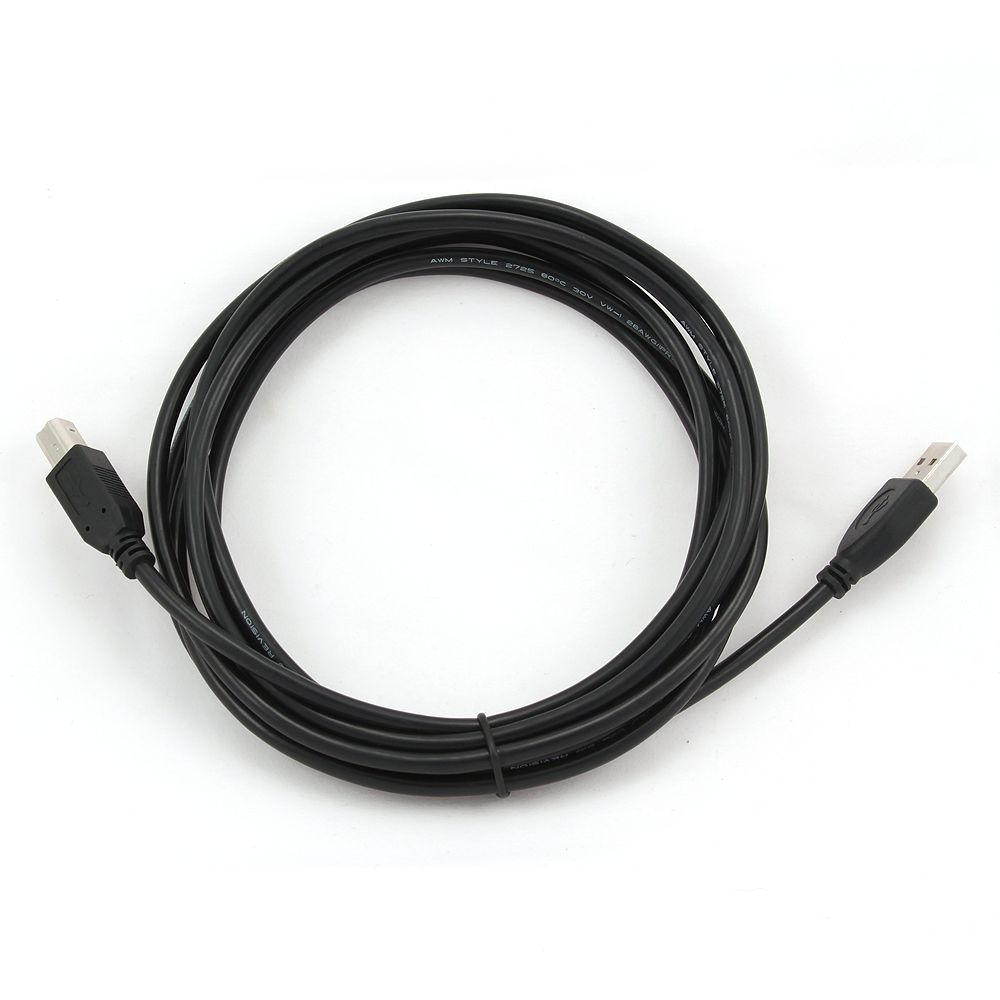 Кабель USB 2.0 A-тато/B-тато, 3 м, преміум Cablexpert CCP-USB2-Ambm-10 — фото 3
