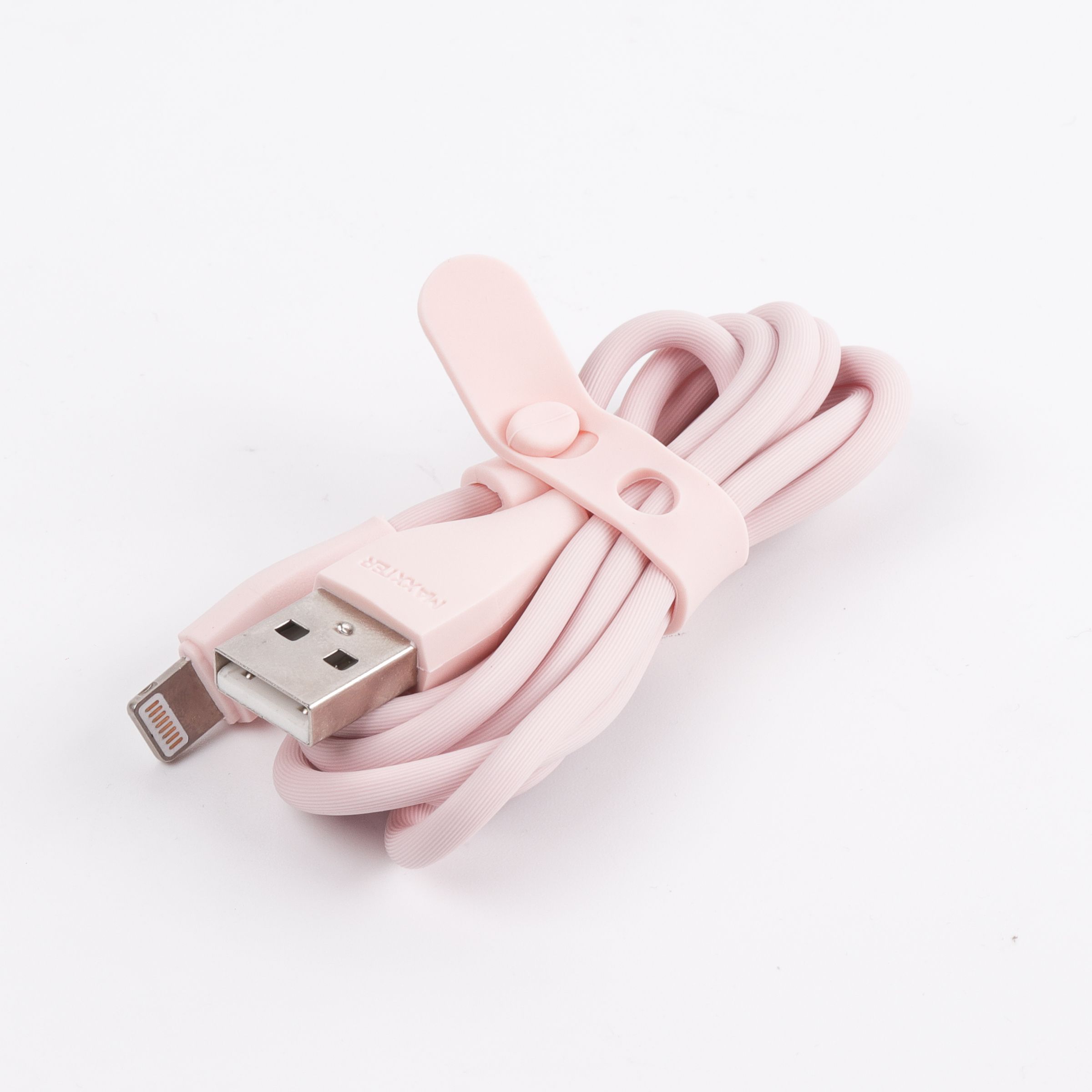 Кабель USB 2.0 А-тато/Lightning, 1.0 м, преміум, 2.4 А Maxxter — фото 3