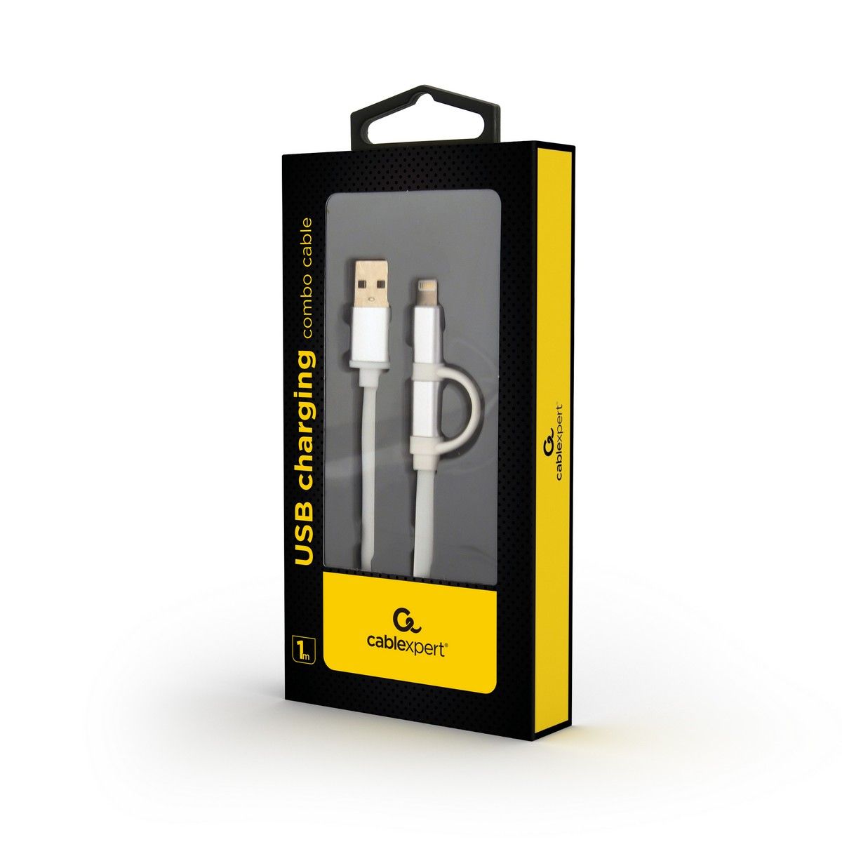 Кабель USB 2.0 AM-тато/Lightning/Micro USB, 1 м Cablexpert — фото 2