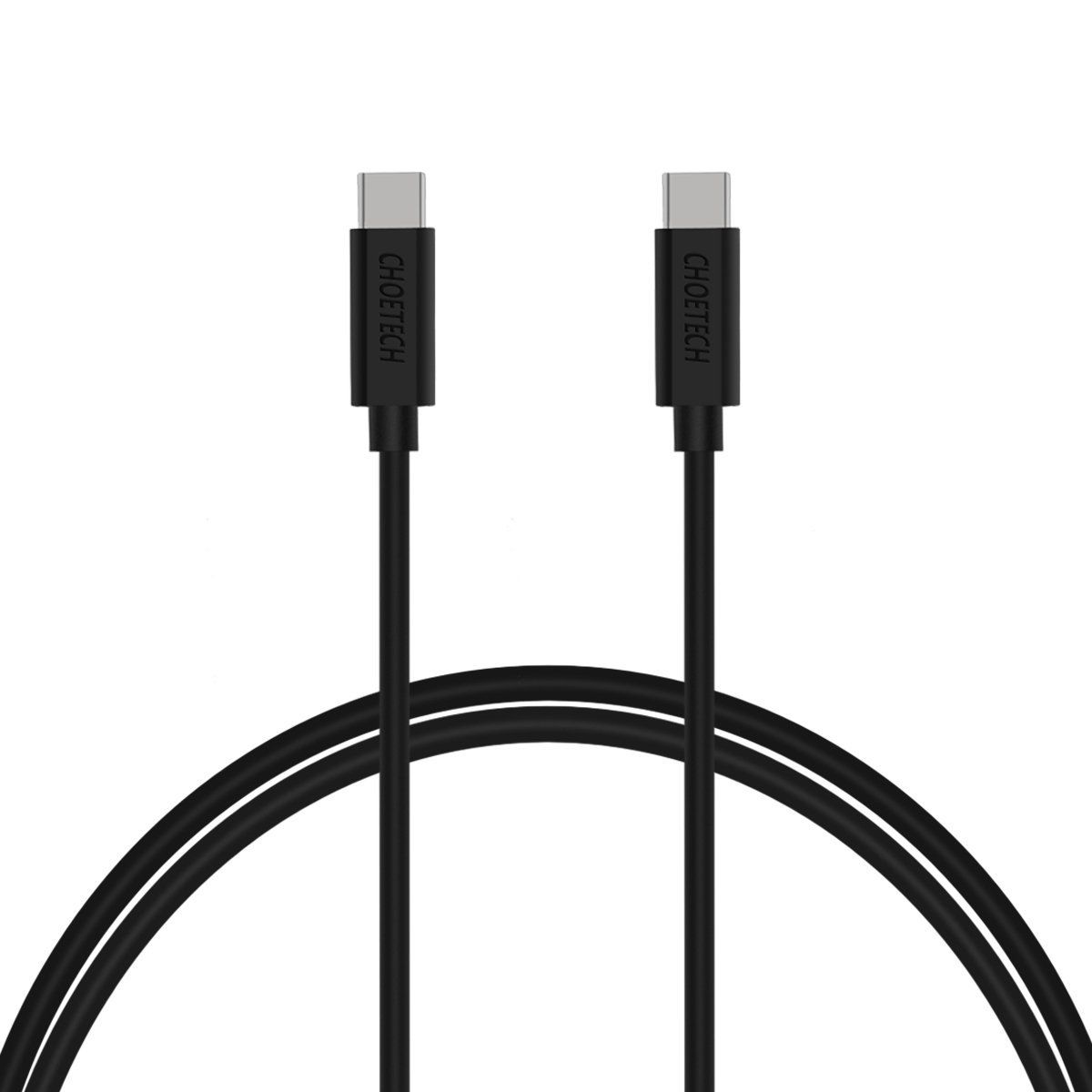 Кабель USB 2.0, C-тато/C-тато, 2 м, преміум Choetech CC0003
