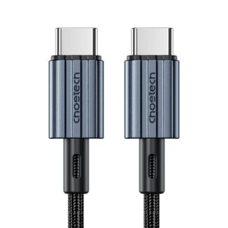 Кабель USB 2.0 C-тато/C-тато, 60 ватт, 1.2 м, преміум Choetech