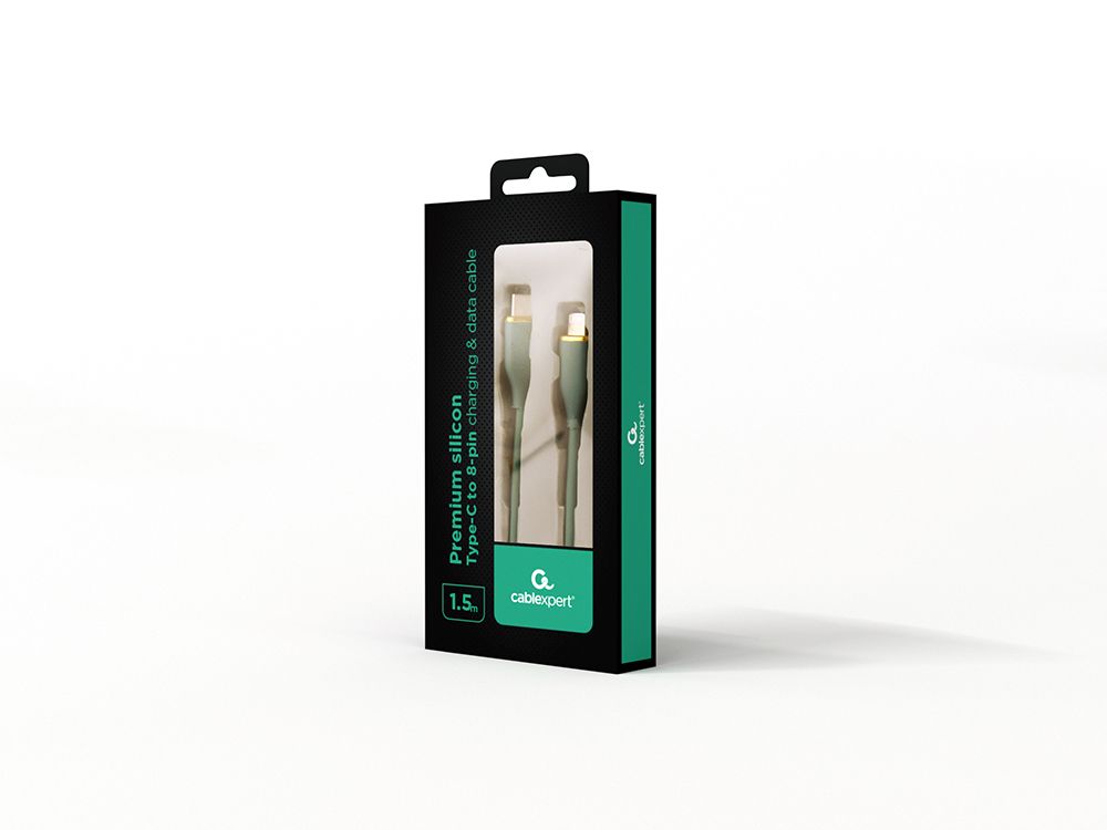 Кабель USB 2.0 С-тато/Lightning, 1.5 м, преміум, 2.25 А Cablexpert — фото 2