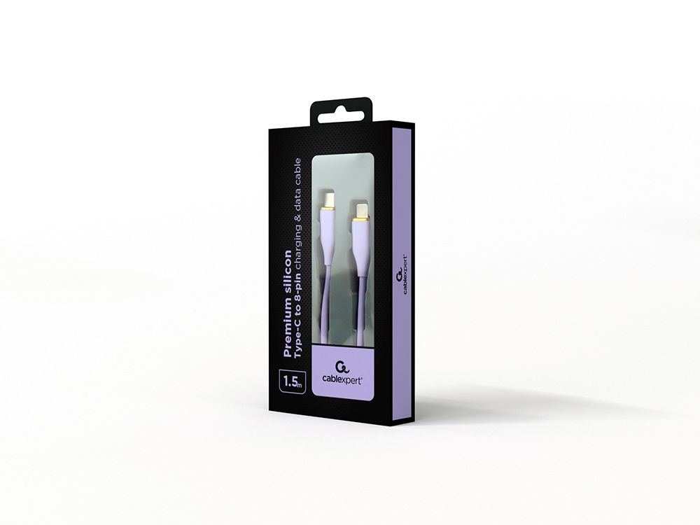 Кабель USB 2.0 С-тато/Lightning, 1.5 м, преміум, 2.25 А Cablexpert — фото 2