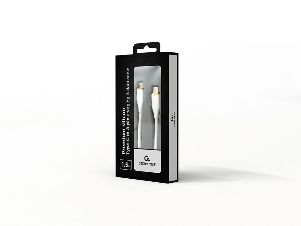Кабель USB 2.0 С-тато/Lightning, 1.5 м, преміум, 2.25 А Cablexpert — фото 2
