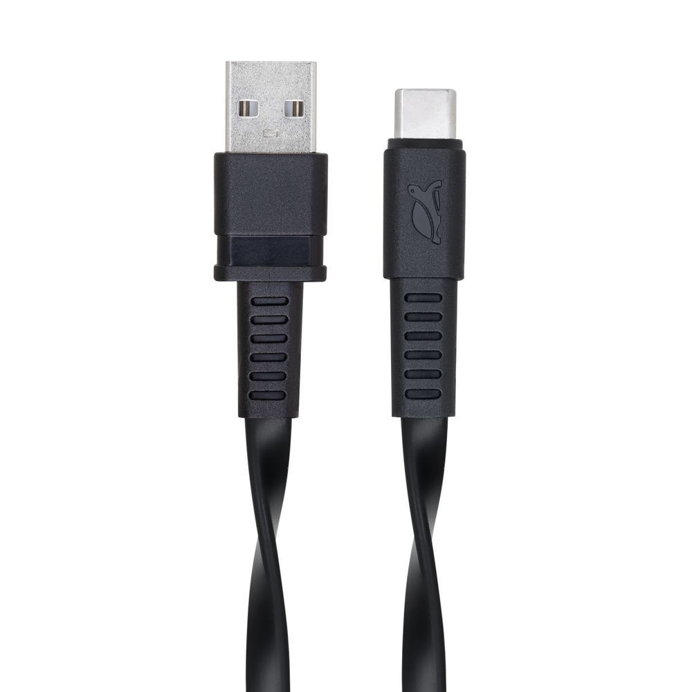 Кабель USB 2.0 Type-C/USB-2.0,, 1.2 м, чорний Rivacase PS6002 BK12