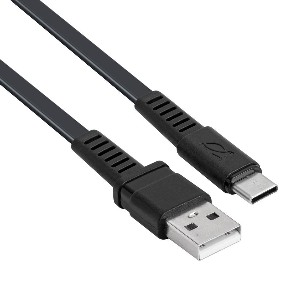 Кабель USB 2.0 Type-C/USB-2.0,, 1.2 м, чорний Rivacase PS6002 BK12 — фото 2