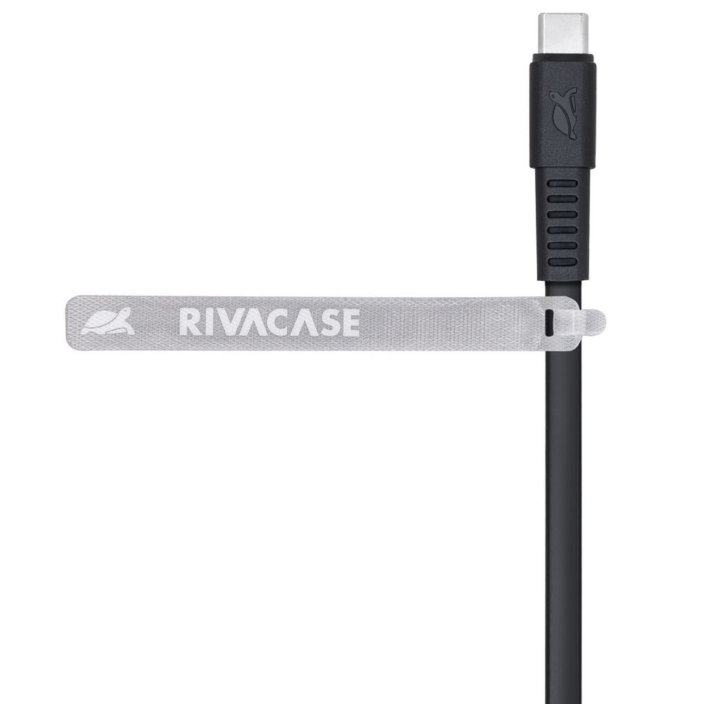 Кабель USB 2.0 Type-C/USB-2.0,, 1.2 м, чорний Rivacase PS6002 BK12 — фото 4