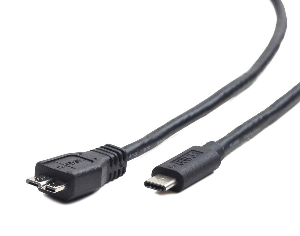 Кабель USB 3.0 Micro BM-тато/C-тато, 1 м, преміум Cablexpert — фото 2