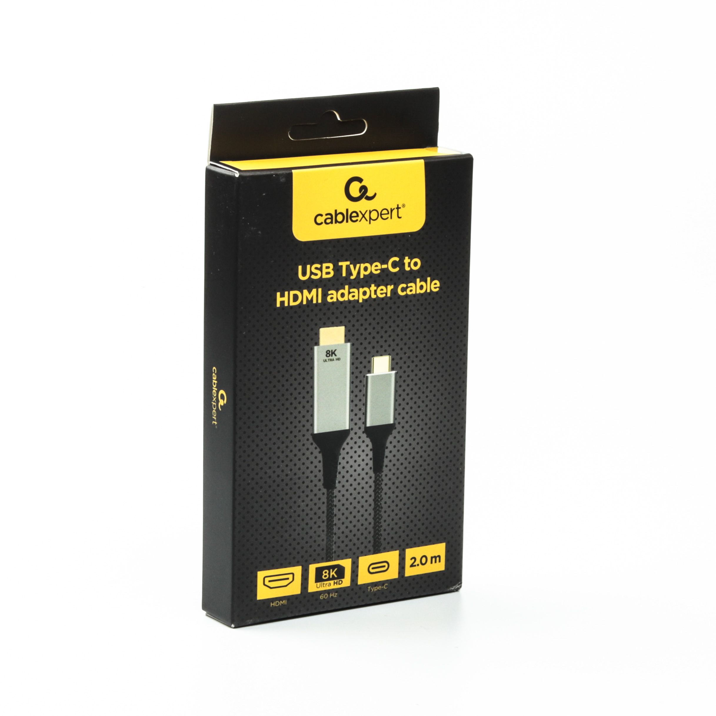 Кабель USB-C на Hdmi, 8K 60 Гц, 2 м Cablexpert A-CM-Hdmim8K-2M — фото 2