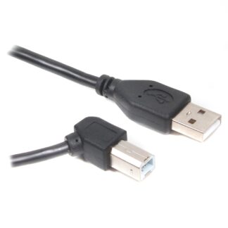 Кабель USB2.0 A-тато/B-тато, кутовий, 1.8 м, преміум Cablexpert