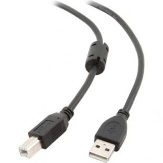 Кабель USB2.0 AM/BM, 3 м, феритовий фільтр Maxxter UF-Ambm-10