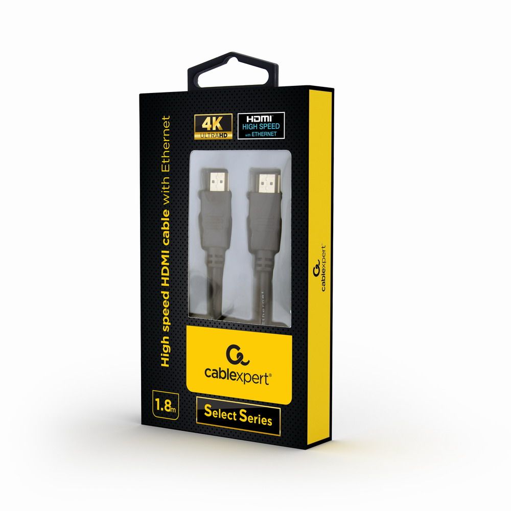 Кабель в блістері Hdmi V.2.0, 4 К 60 Гц, позолочені конектори, 1.8 м — фото 3