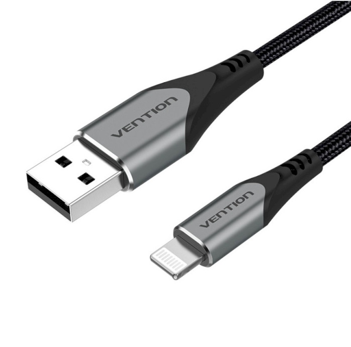Кабель Vention USB 2.0 A to Lightning для зарядки та передачі даних
