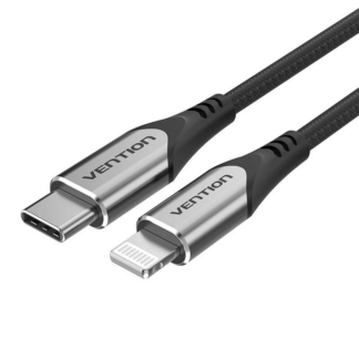 Кабель Vention USB 2.0 C to Lightning 1 м Gray