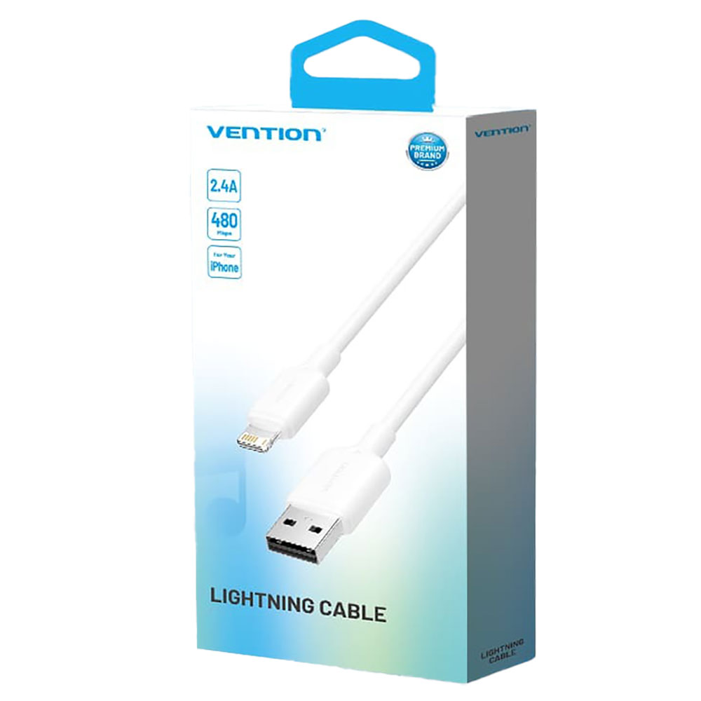 Кабель Vention USB Type-A to Lightning для iPhone — фото 3