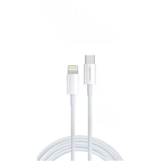 Кабель WUW Type-C to Lightning PD 20W білий