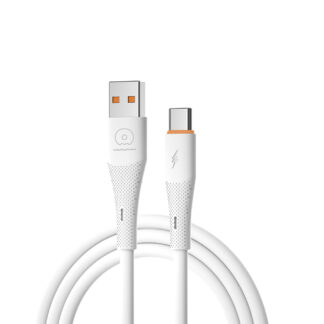 Кабель WUW USB Type-C 2.4 А білий