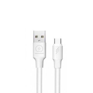 Кабель WUW USB Type-C 5 А білий