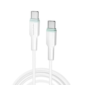 Кабель WUW-X205 Type-C to Type-C 65W 1m white