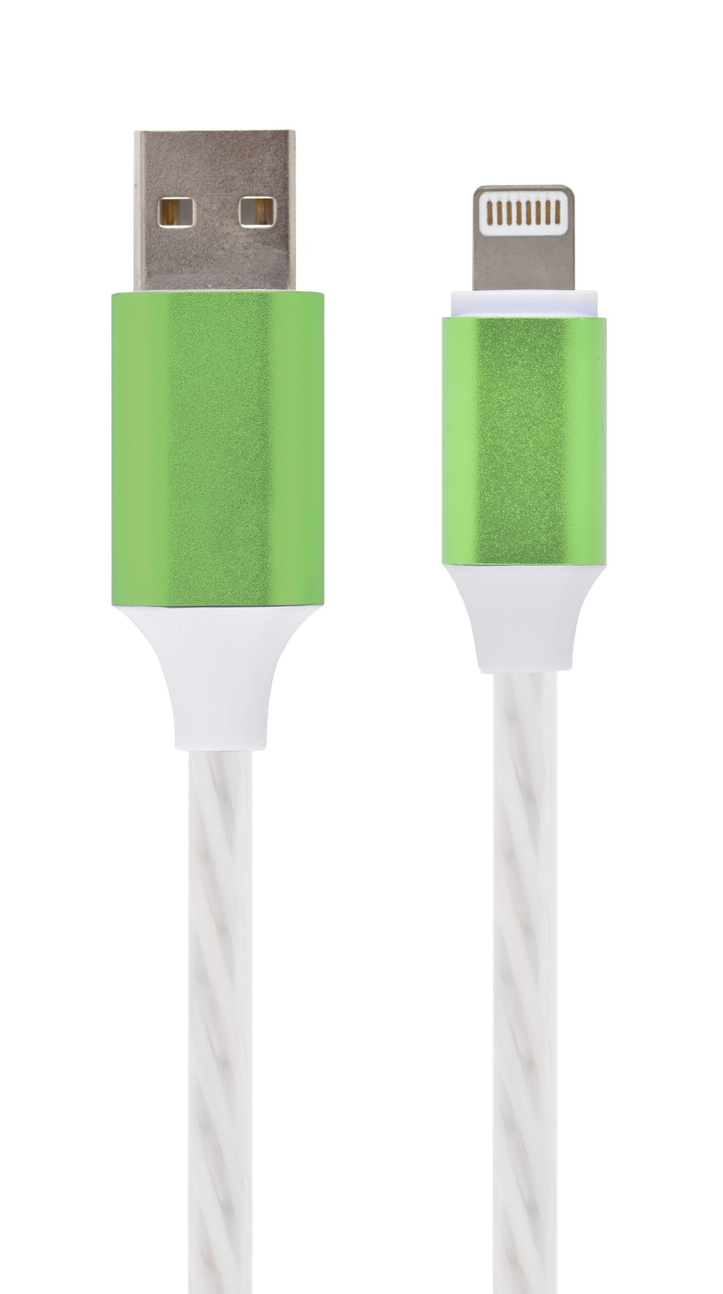 Кабель з підсвічуванням USB 2.0 А-тато/Lightning, 1.0 м, 2 А (10 Вт) — фото 2