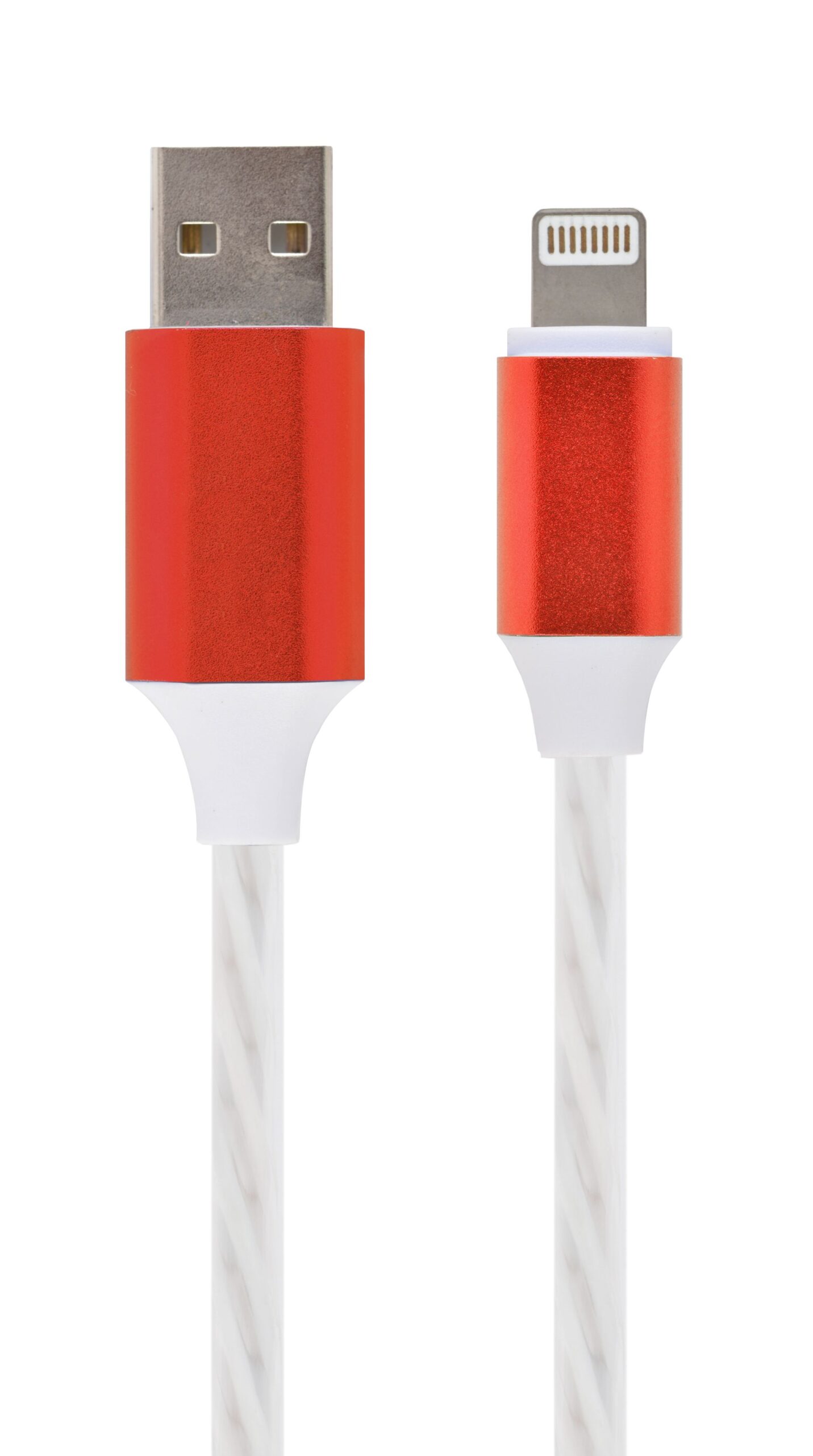 Кабель з підсвічуванням USB 2.0 А-тато/Lightning, 1.0 м, 2 А (10 Вт) — фото 3