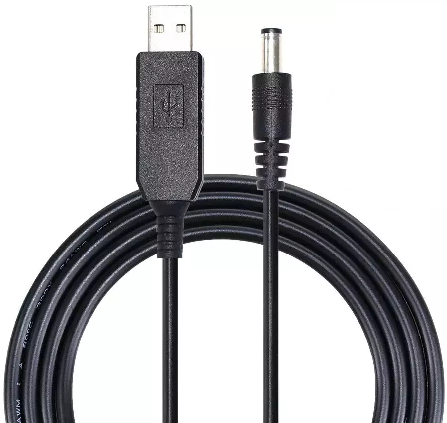 Кабель живлення для роутера USB-DC 5v-12v (1 м) — фото 3