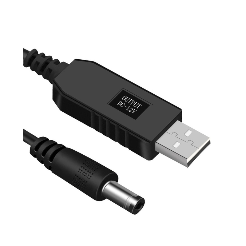 Кабель живлення для роутера USB-DC 5v-12v (1 м)