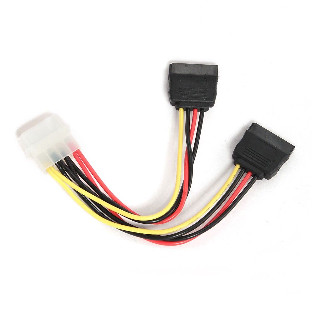 Кабель живлення (Molex) M/F + 2 Sata кабель живлення, 300 мм — фото 2