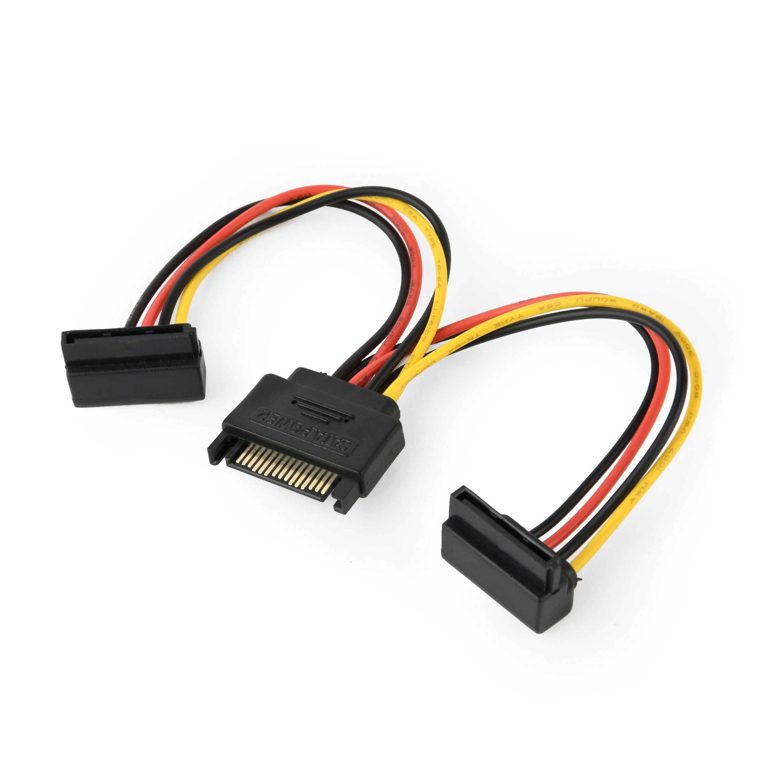 Кабель живлення Sata подвійний 0.15 м Cablexpert CC-Satam2F-02 — фото 3