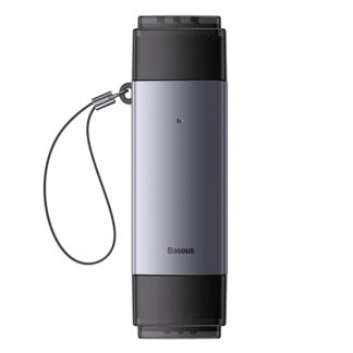 Кардрідер Baseus Lite Series USB-A & Type-C to SD/TF Card Reader Grey