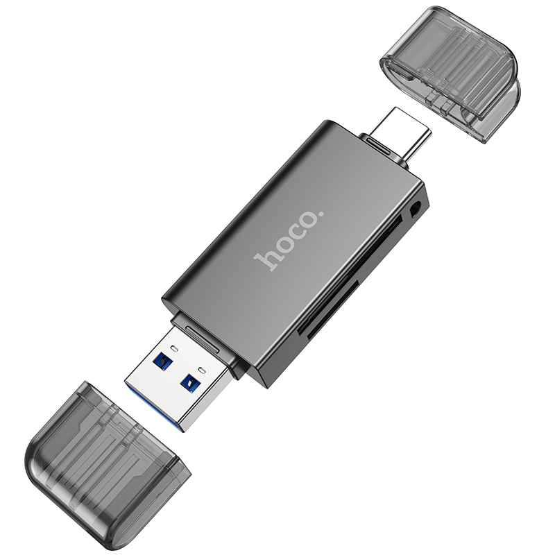 Кардрідер Hoco HB39 USB/Type-C 3.0 для карт пам'яті