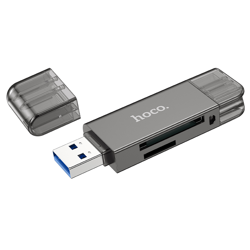 Кардрідер Hoco HB39 USB/Type-C 3.0 для карт пам'яті — фото 5
