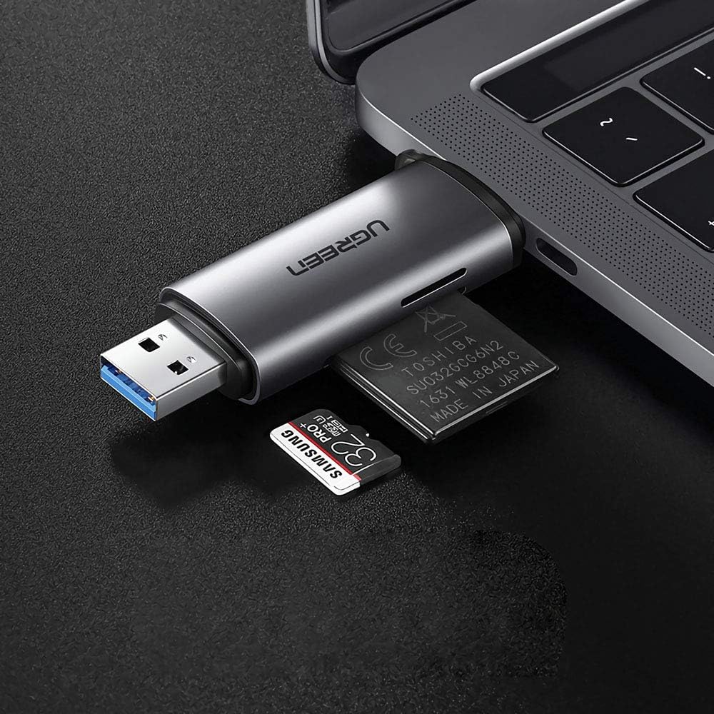 Кардрідер UGREEN CM185 USB-C/USB-A для карт пам'яті — фото 5