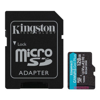 Карта памяти Kingston Canvas Go! Plus 128 Гб microSDXC (R200 МБ/с)