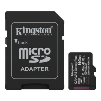 Карта пам'яті Kingston Canvas Select Plus 64GB microSDXC UHS-I