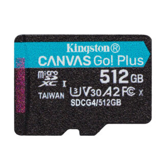 Карта пам'яті Kingston Canvas Go! Plus 512Gb microSDXC UHS-I U3 V30