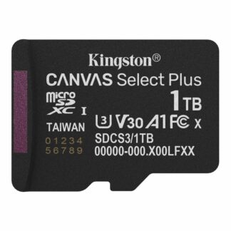 Карта пам'яті microSDXC (UHS-1 U3) Kingston Canvas Select Plus Gen3 1Tb 10 А1 V30 (R-150MB/s)