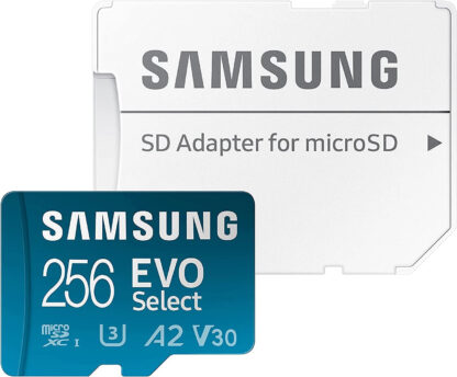 Карта пам'яті Samsung EVO Select 256Gb microSDXC UHS-I U3