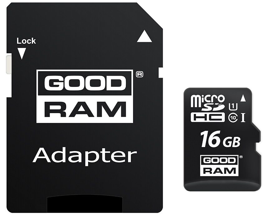 Картка пам'яті GOODRAM microSDHC 16GB UHS I