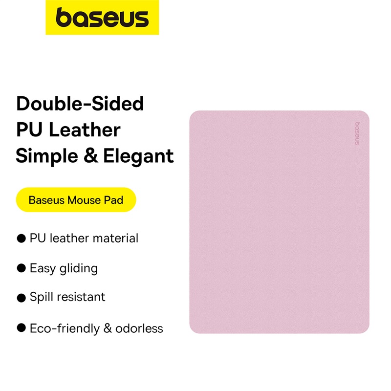 Килимок для миші Baseus Mouse Pad Baby Pink — фото 10