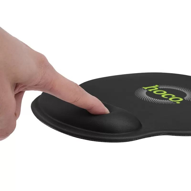 Килимок для миші HOCO GM30 Polar Fox mouse pad with wrist support Black — фото 5