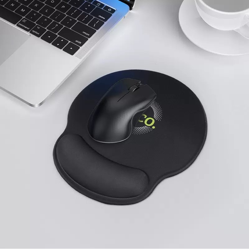 Килимок для миші HOCO GM30 Polar Fox mouse pad with wrist support Black — фото 6